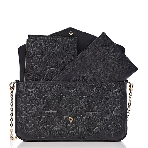 louis vuitton felicie chain strap length|Louis Vuitton pallet pochette.